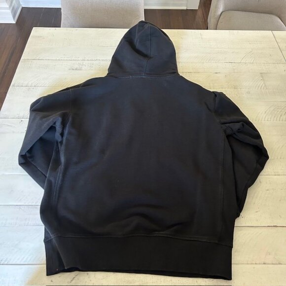 BOSS Wecolour Fleece Logo Hoodie Black - Picture 4 of 4